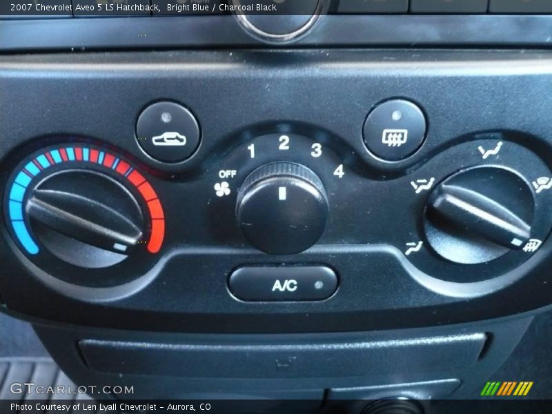 Bright Blue / Charcoal Black 2007 Chevrolet Aveo 5 LS Hatchback