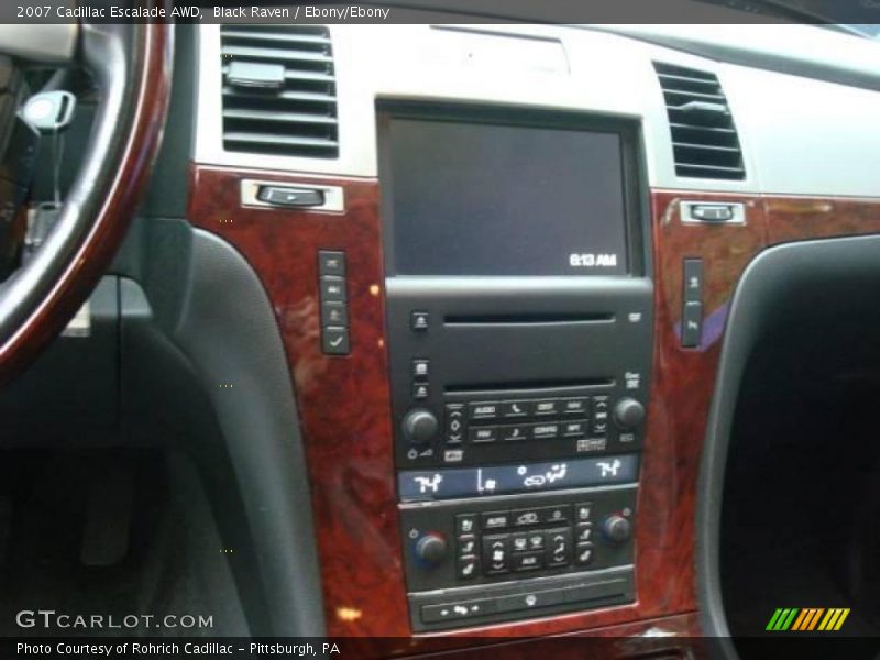 Black Raven / Ebony/Ebony 2007 Cadillac Escalade AWD