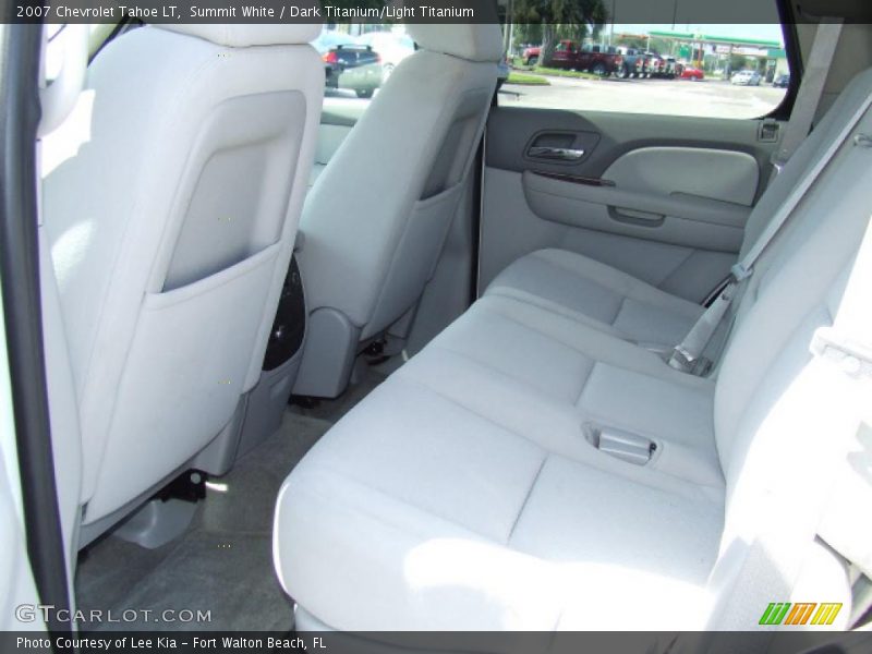 Summit White / Dark Titanium/Light Titanium 2007 Chevrolet Tahoe LT