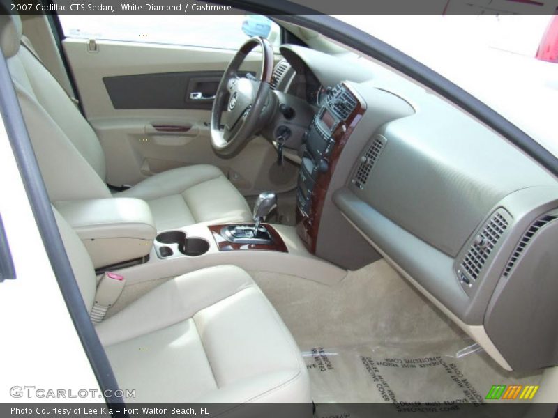 White Diamond / Cashmere 2007 Cadillac CTS Sedan