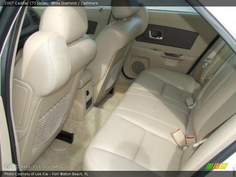 White Diamond / Cashmere 2007 Cadillac CTS Sedan