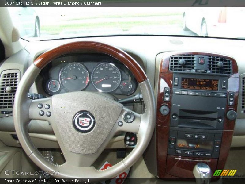 White Diamond / Cashmere 2007 Cadillac CTS Sedan