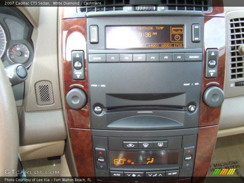 White Diamond / Cashmere 2007 Cadillac CTS Sedan