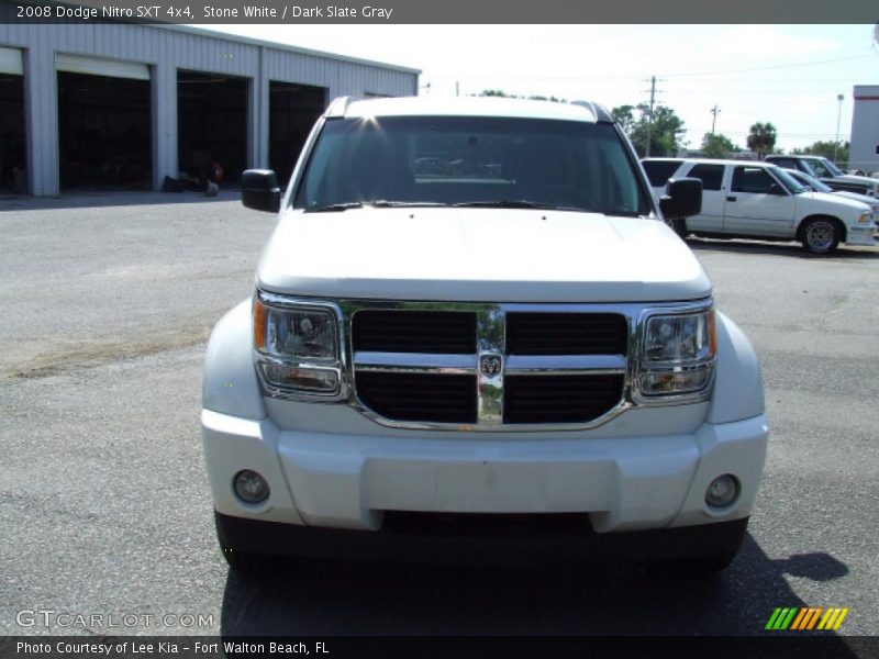 Stone White / Dark Slate Gray 2008 Dodge Nitro SXT 4x4