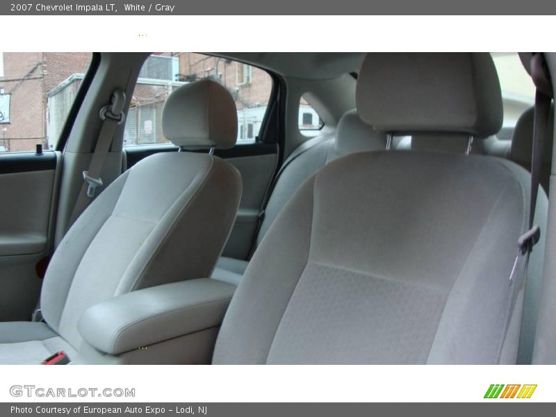 White / Gray 2007 Chevrolet Impala LT