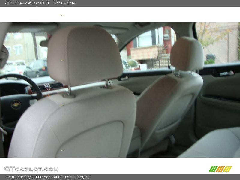 White / Gray 2007 Chevrolet Impala LT