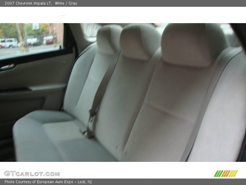 White / Gray 2007 Chevrolet Impala LT