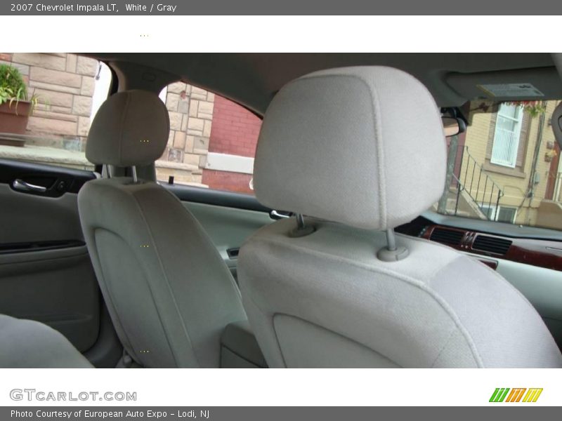 White / Gray 2007 Chevrolet Impala LT
