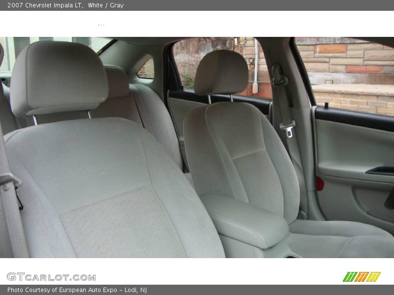 White / Gray 2007 Chevrolet Impala LT