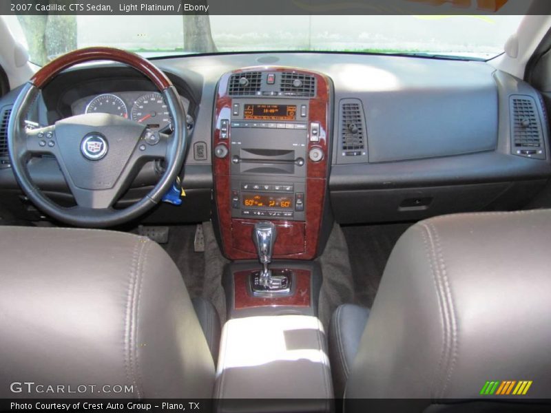 Light Platinum / Ebony 2007 Cadillac CTS Sedan