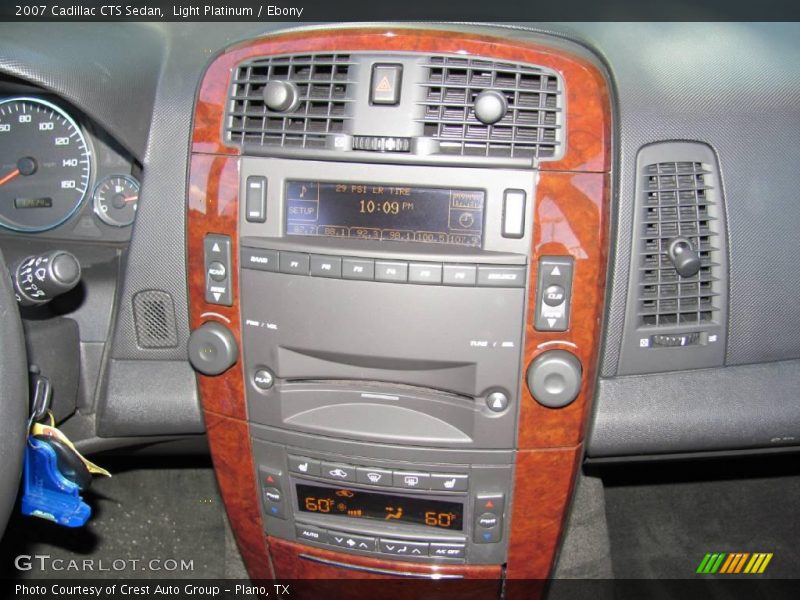 Light Platinum / Ebony 2007 Cadillac CTS Sedan