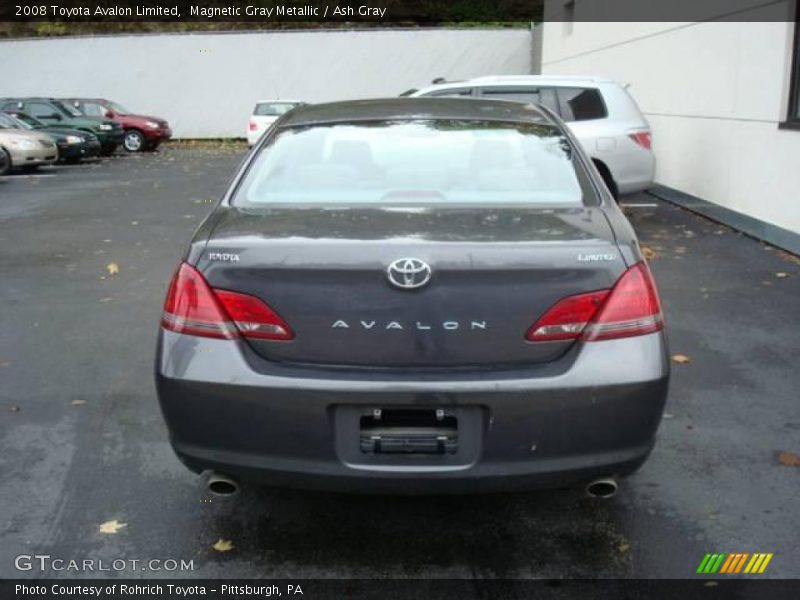 Magnetic Gray Metallic / Ash Gray 2008 Toyota Avalon Limited