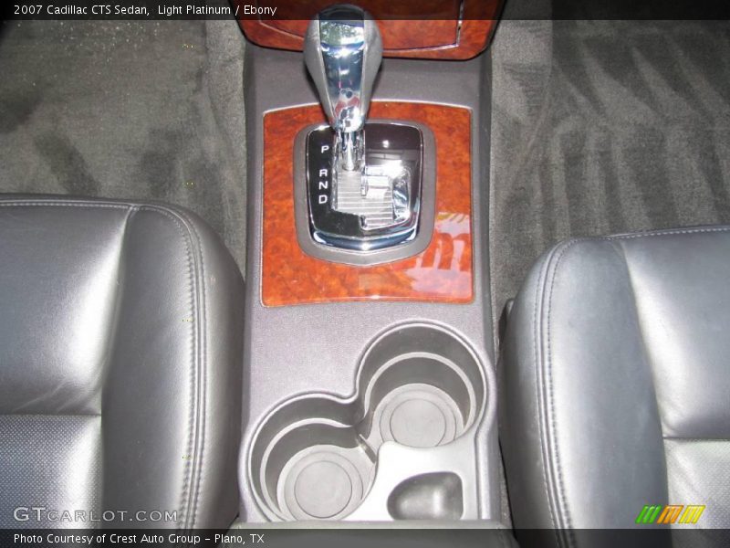Light Platinum / Ebony 2007 Cadillac CTS Sedan