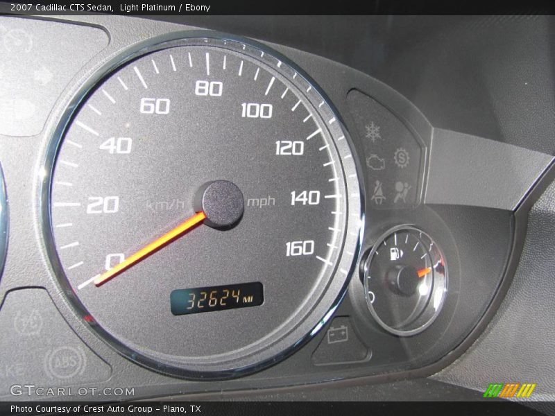 Light Platinum / Ebony 2007 Cadillac CTS Sedan