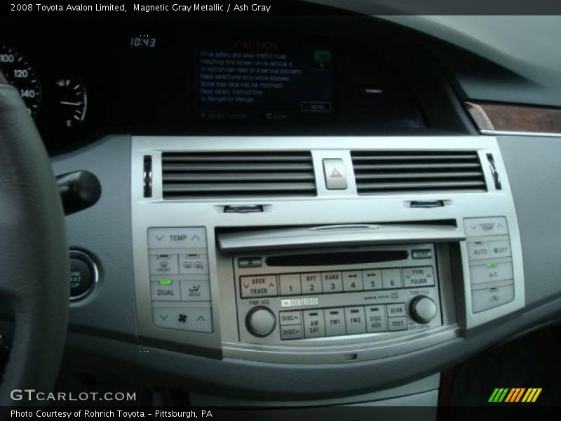 Magnetic Gray Metallic / Ash Gray 2008 Toyota Avalon Limited
