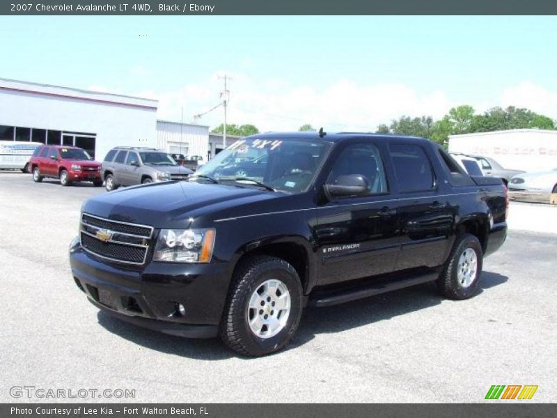 Black / Ebony 2007 Chevrolet Avalanche LT 4WD