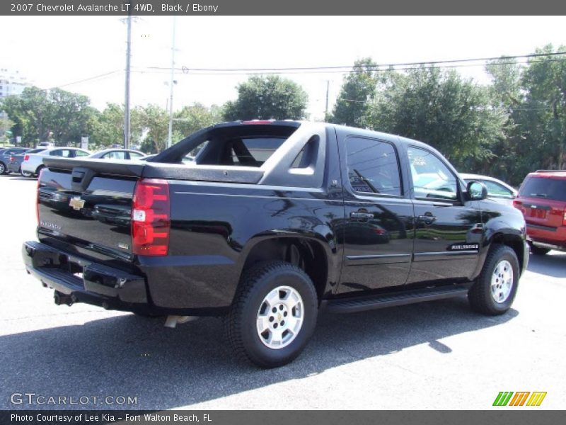 Black / Ebony 2007 Chevrolet Avalanche LT 4WD