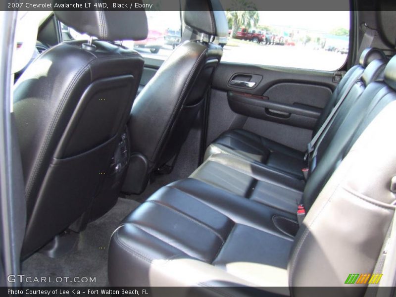 Black / Ebony 2007 Chevrolet Avalanche LT 4WD