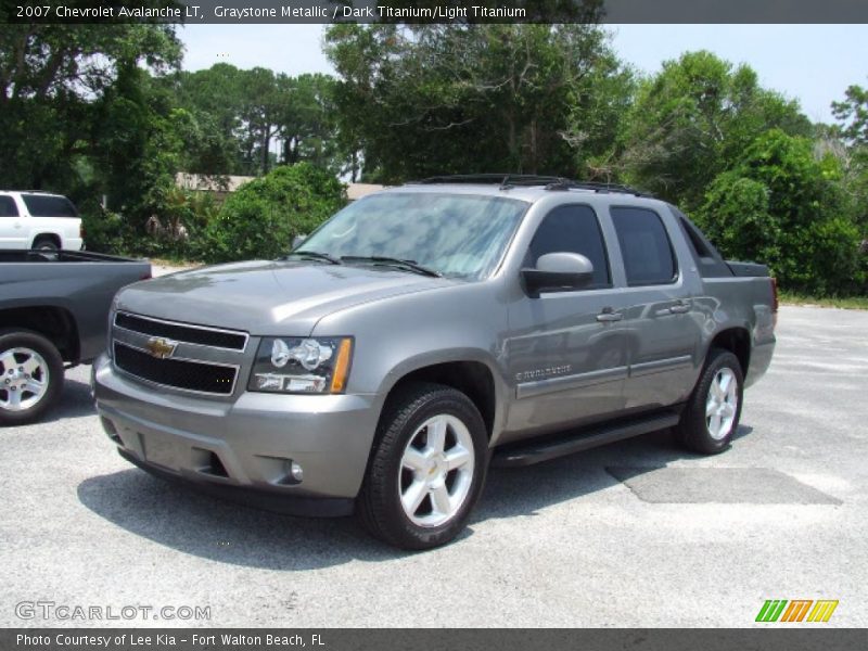 Graystone Metallic / Dark Titanium/Light Titanium 2007 Chevrolet Avalanche LT