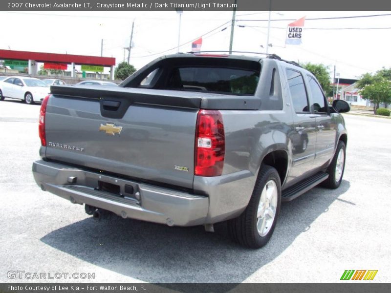 Graystone Metallic / Dark Titanium/Light Titanium 2007 Chevrolet Avalanche LT