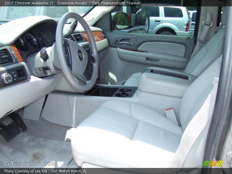 Graystone Metallic / Dark Titanium/Light Titanium 2007 Chevrolet Avalanche LT