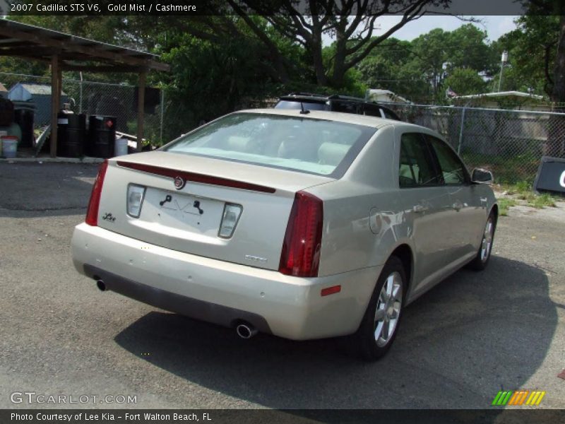 Gold Mist / Cashmere 2007 Cadillac STS V6