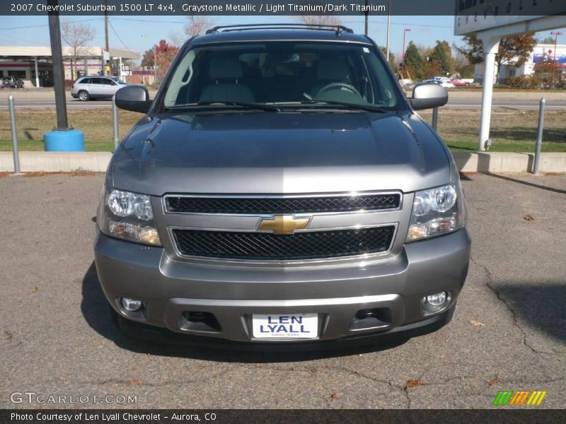 Graystone Metallic / Light Titanium/Dark Titanium 2007 Chevrolet Suburban 1500 LT 4x4