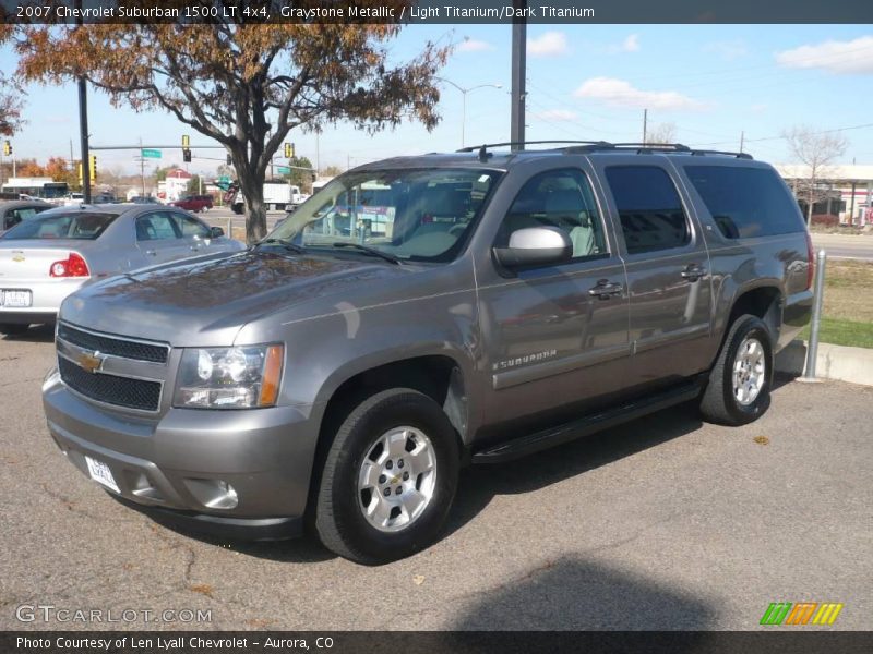 Graystone Metallic / Light Titanium/Dark Titanium 2007 Chevrolet Suburban 1500 LT 4x4