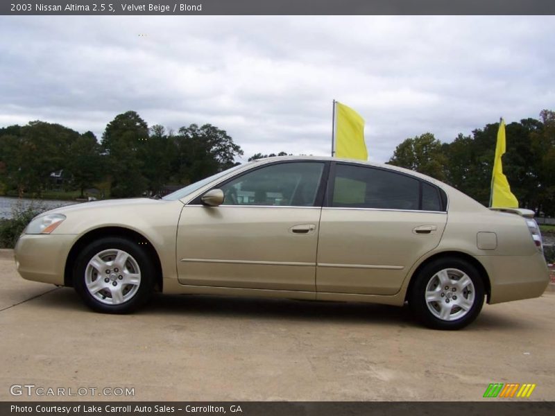 Velvet Beige / Blond 2003 Nissan Altima 2.5 S