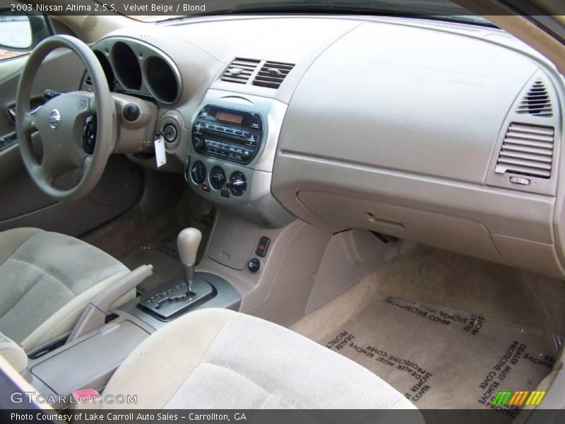 Velvet Beige / Blond 2003 Nissan Altima 2.5 S