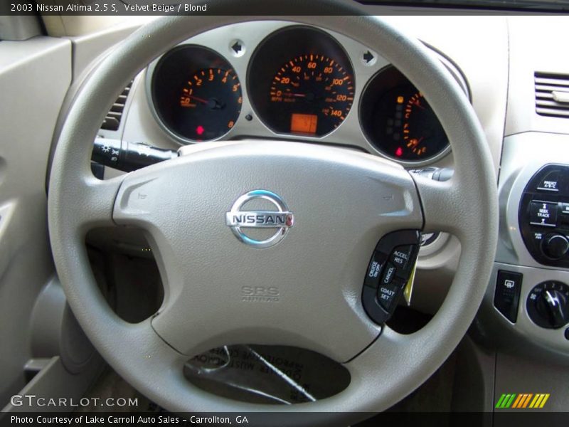 Velvet Beige / Blond 2003 Nissan Altima 2.5 S