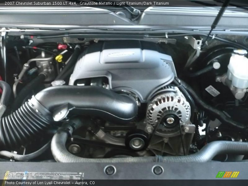 Graystone Metallic / Light Titanium/Dark Titanium 2007 Chevrolet Suburban 1500 LT 4x4