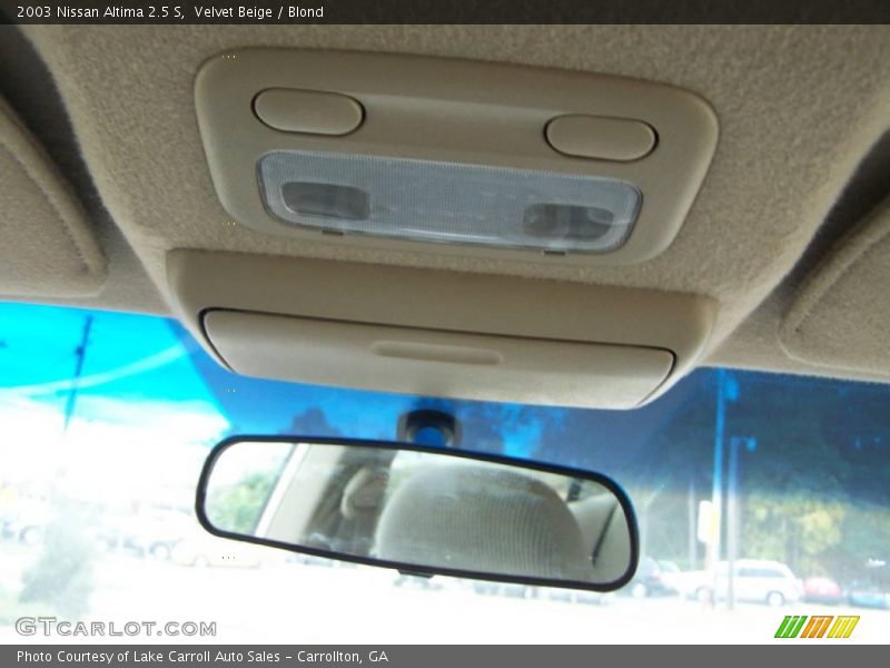 Velvet Beige / Blond 2003 Nissan Altima 2.5 S