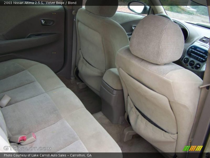 Velvet Beige / Blond 2003 Nissan Altima 2.5 S
