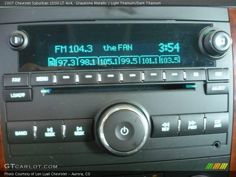 Graystone Metallic / Light Titanium/Dark Titanium 2007 Chevrolet Suburban 1500 LT 4x4