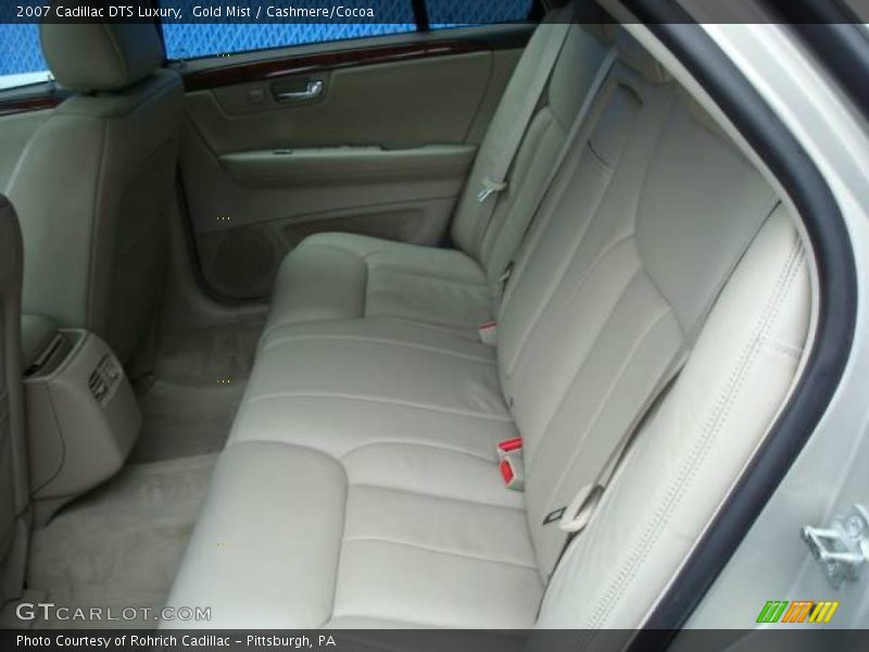 Gold Mist / Cashmere/Cocoa 2007 Cadillac DTS Luxury