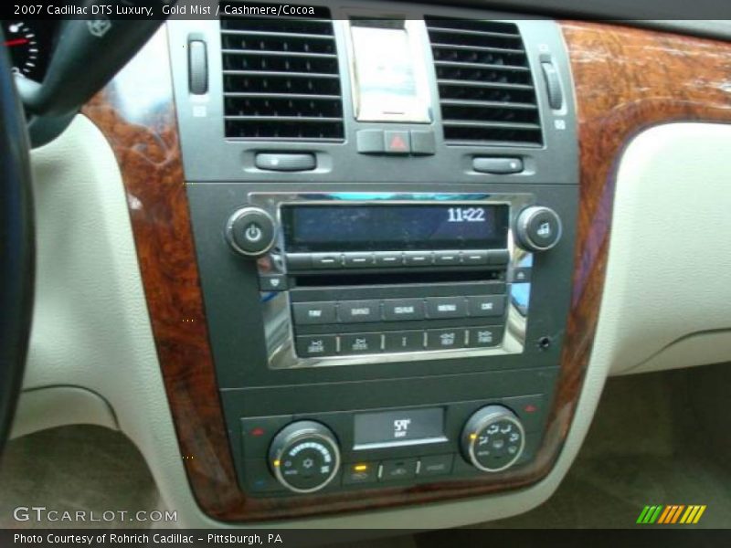 Gold Mist / Cashmere/Cocoa 2007 Cadillac DTS Luxury