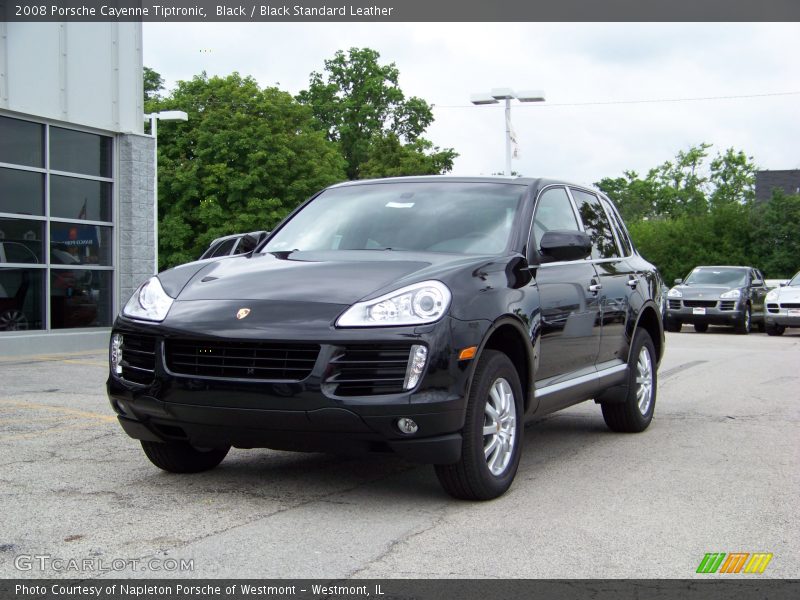 Black / Black Standard Leather 2008 Porsche Cayenne Tiptronic