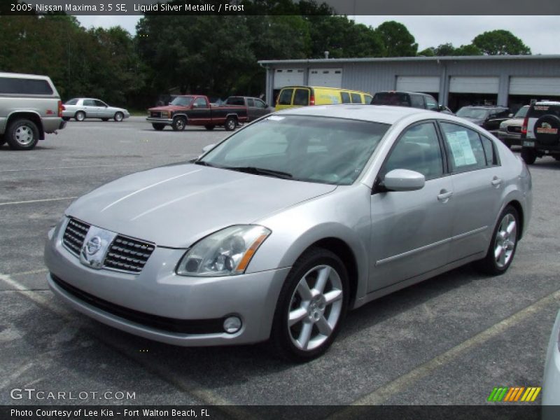 Liquid Silver Metallic / Frost 2005 Nissan Maxima 3.5 SE