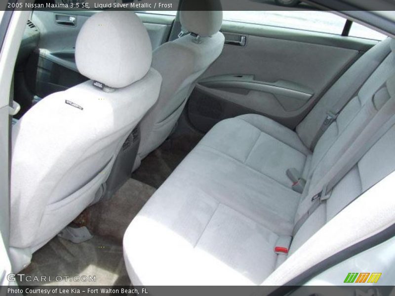 Liquid Silver Metallic / Frost 2005 Nissan Maxima 3.5 SE