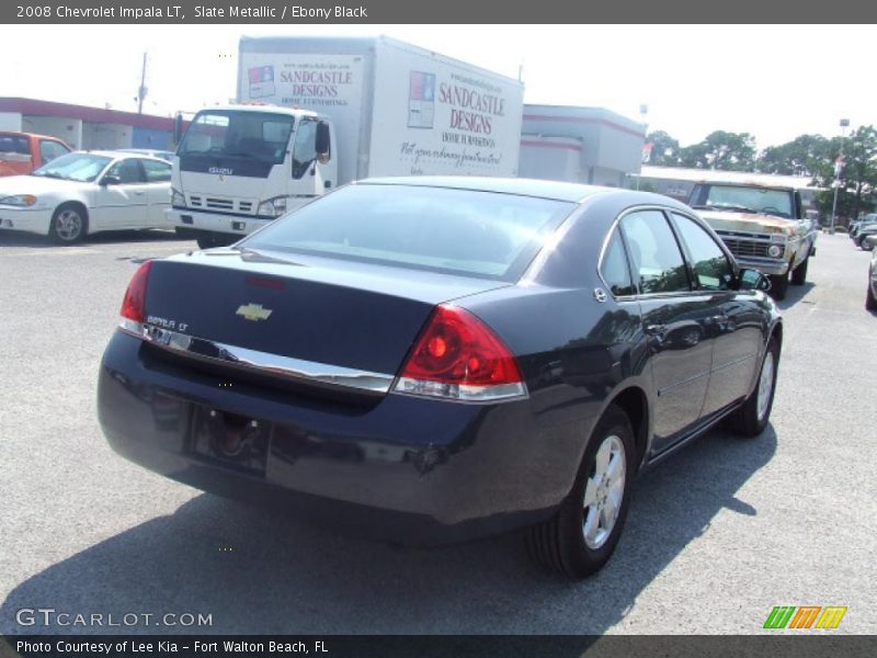Slate Metallic / Ebony Black 2008 Chevrolet Impala LT