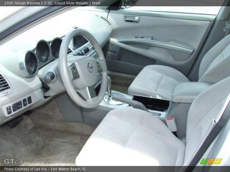 Liquid Silver Metallic / Frost 2005 Nissan Maxima 3.5 SE