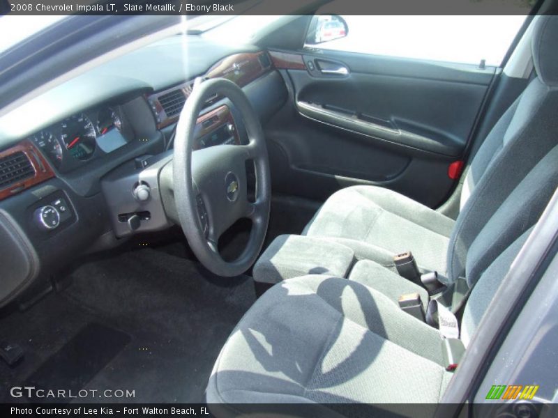 Slate Metallic / Ebony Black 2008 Chevrolet Impala LT