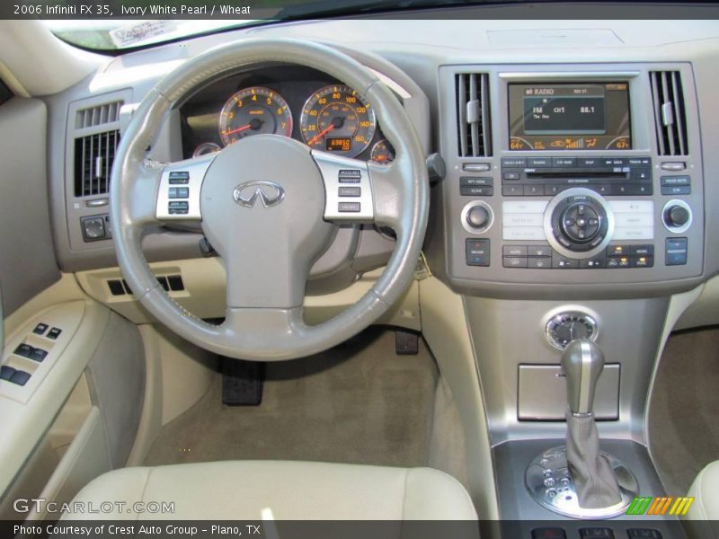 Ivory White Pearl / Wheat 2006 Infiniti FX 35