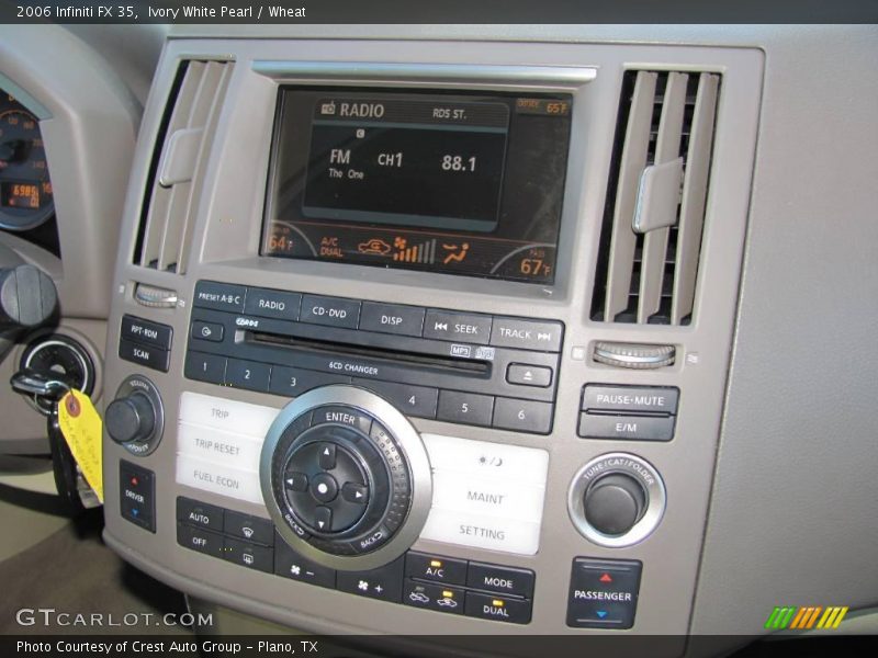 Ivory White Pearl / Wheat 2006 Infiniti FX 35