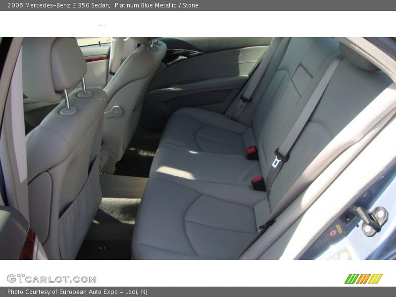 Platinum Blue Metallic / Stone 2006 Mercedes-Benz E 350 Sedan