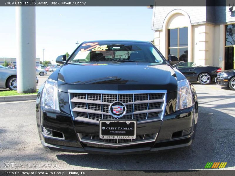Black Raven / Ebony 2009 Cadillac CTS Sedan