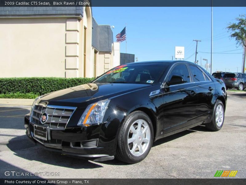 Black Raven / Ebony 2009 Cadillac CTS Sedan