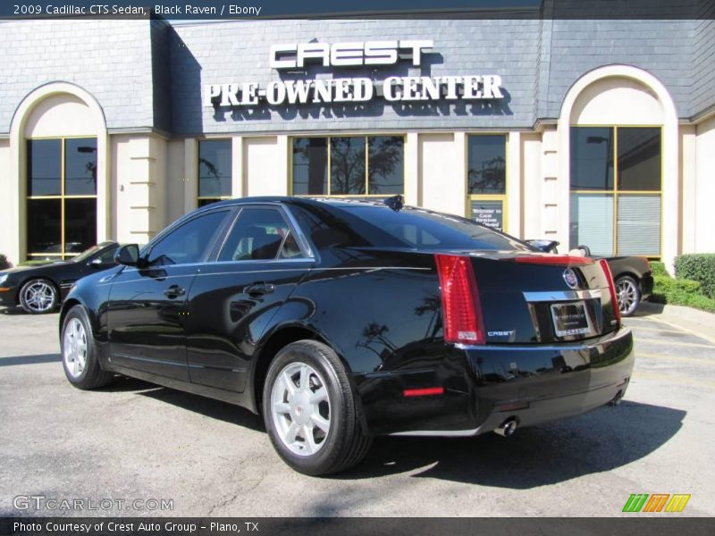 Black Raven / Ebony 2009 Cadillac CTS Sedan