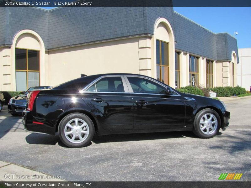Black Raven / Ebony 2009 Cadillac CTS Sedan